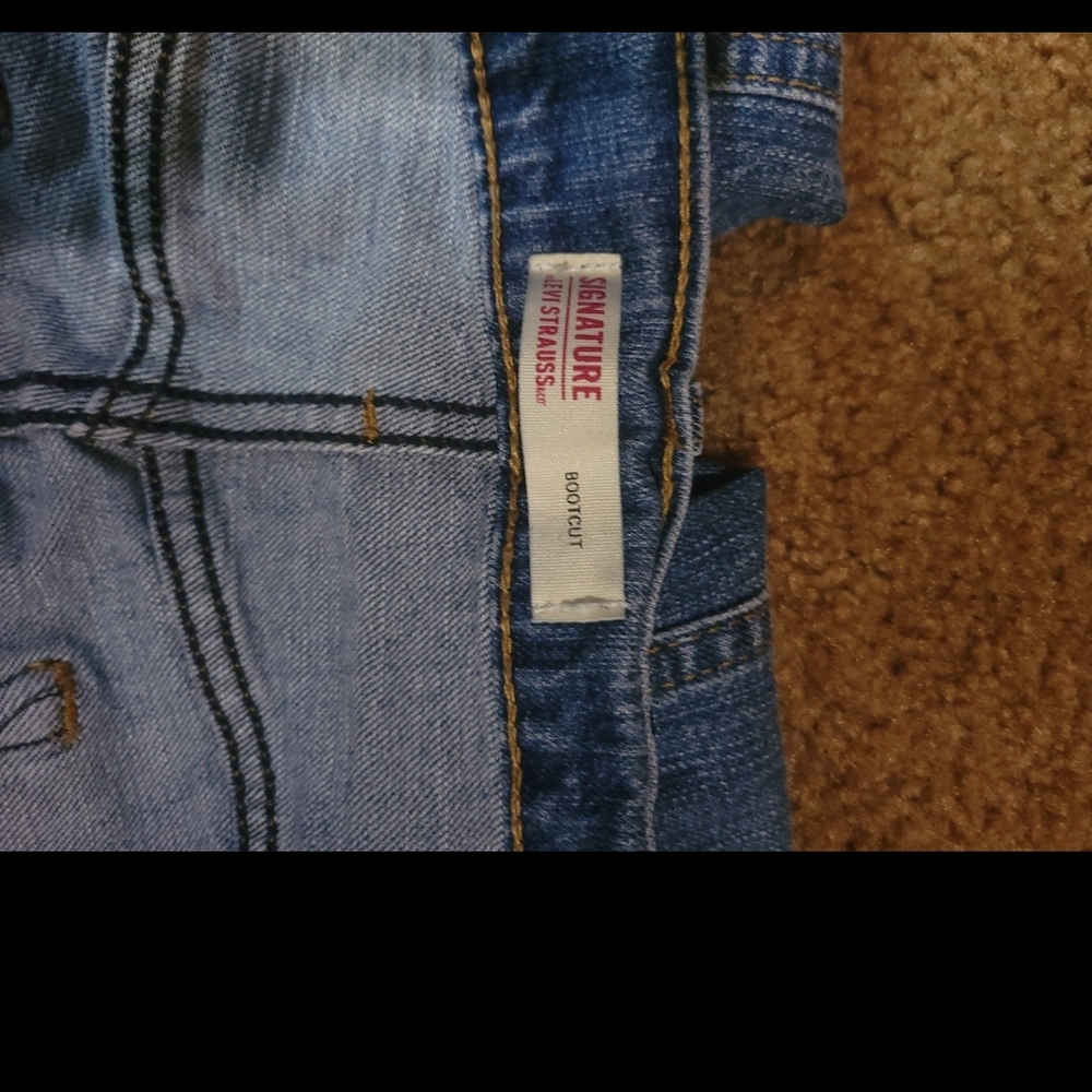 Signature by Levi Strauss Blue Bootcut Jeans